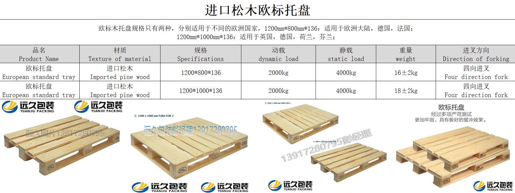 上海松江出口熏蒸二手欧标木托盘厂家直销(图1)